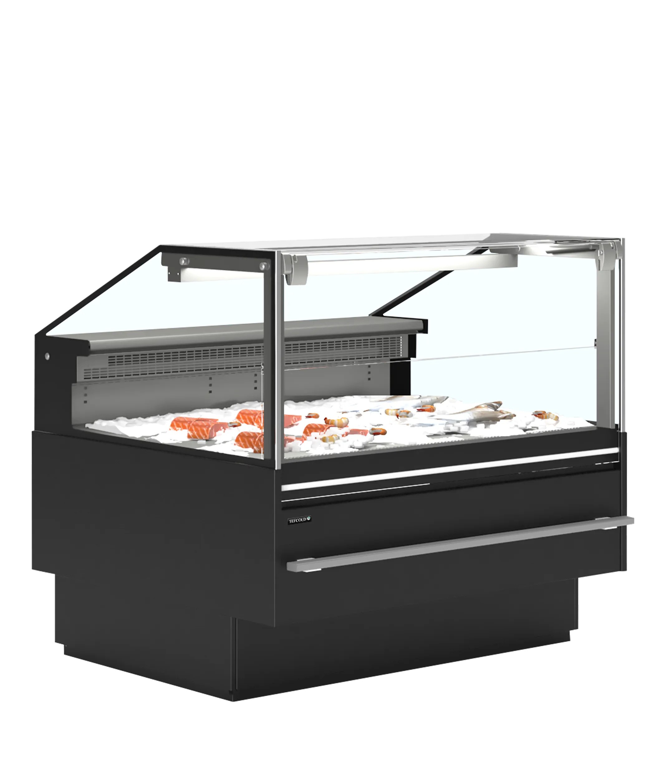 TEFCOLD SOCA-F12590B Black Showcase Refrigerator