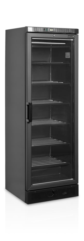 TEFCOLD UFSC371G BLACK Display Freezer