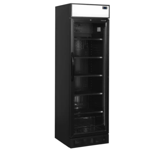 TEFCOLD CEV435CP BLACK Display Freezer