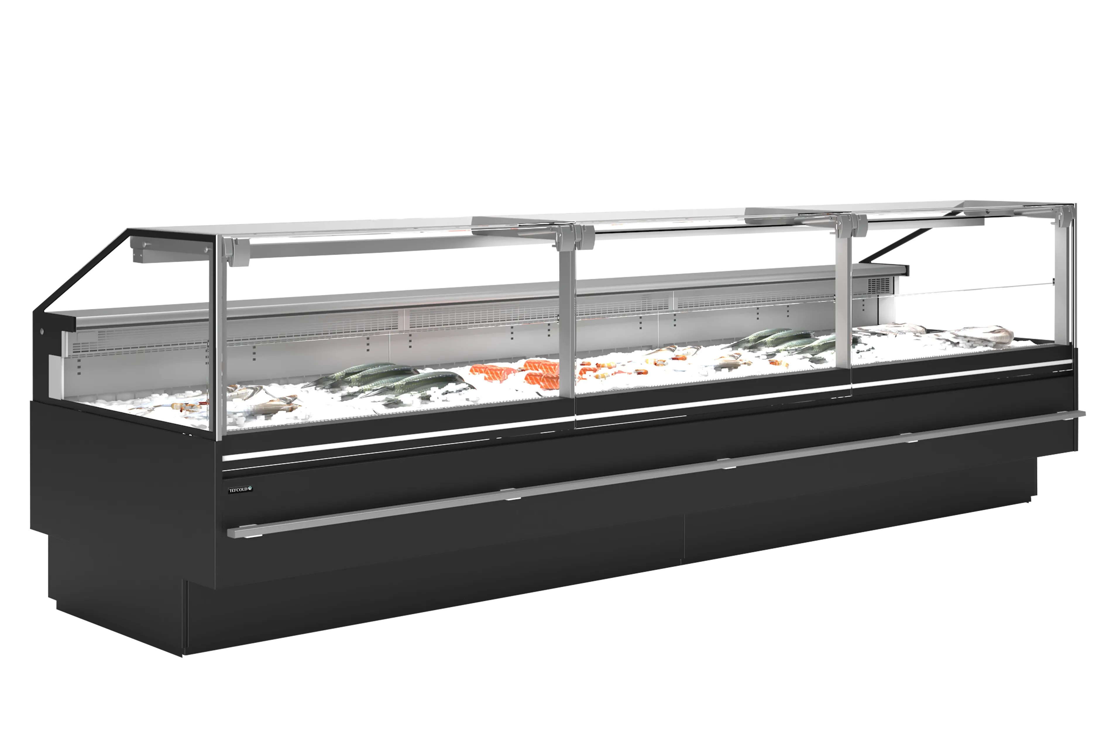 TEFCOLD SOCA-F37590B Black Refrigerator Showcase